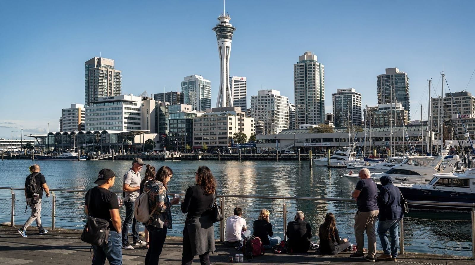 Auckland city centre, New Zealand