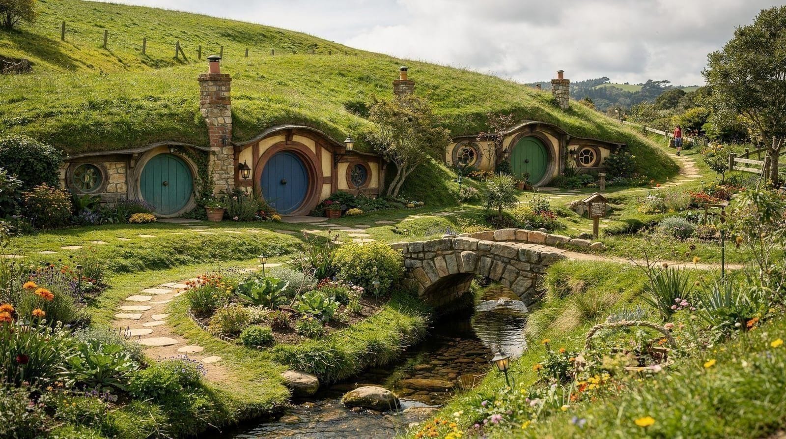 Hobbiton Movie Set, Matamata, New Zealand