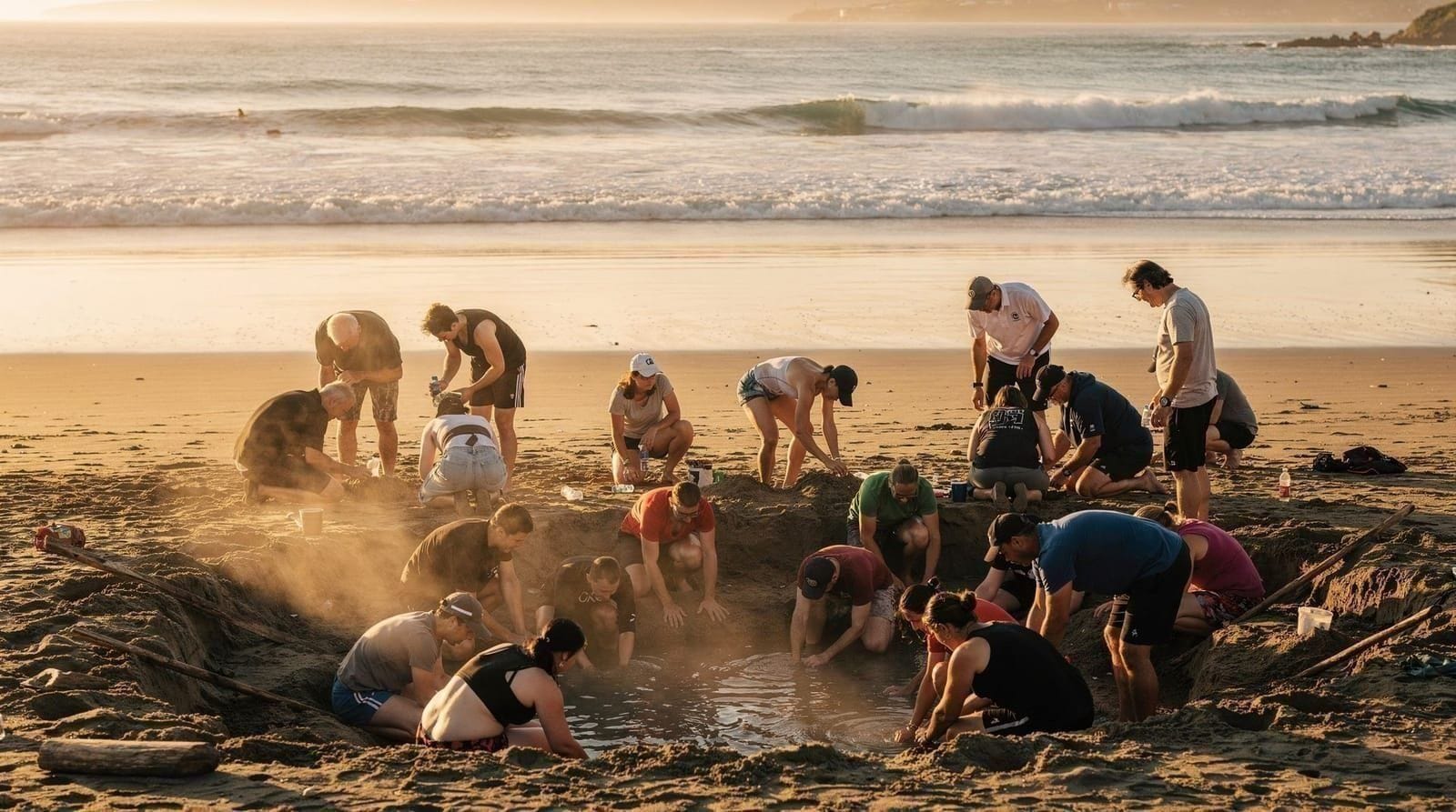 Hot Water Beach, New Zealand