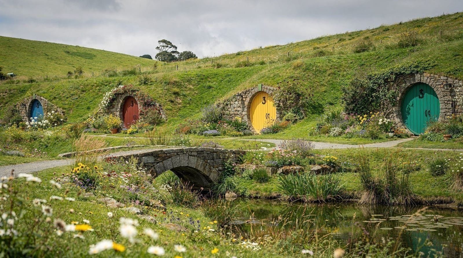 Hobbiton and Waitomo Caves in one day — 1 days — moderate — mid-range